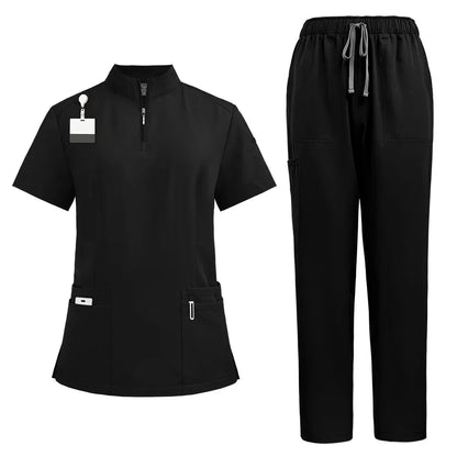 Unisex Medical V-neck Nurse Scrubs