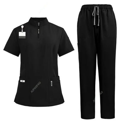 Unisex Medical V-neck Nurse Scrubs