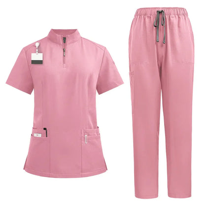 Unisex Medical V-neck Nurse Scrubs